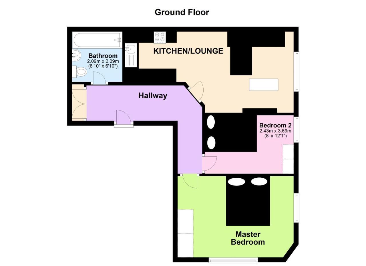 Holden Court Apartment - Apt 1 West Drayton  Esterno foto